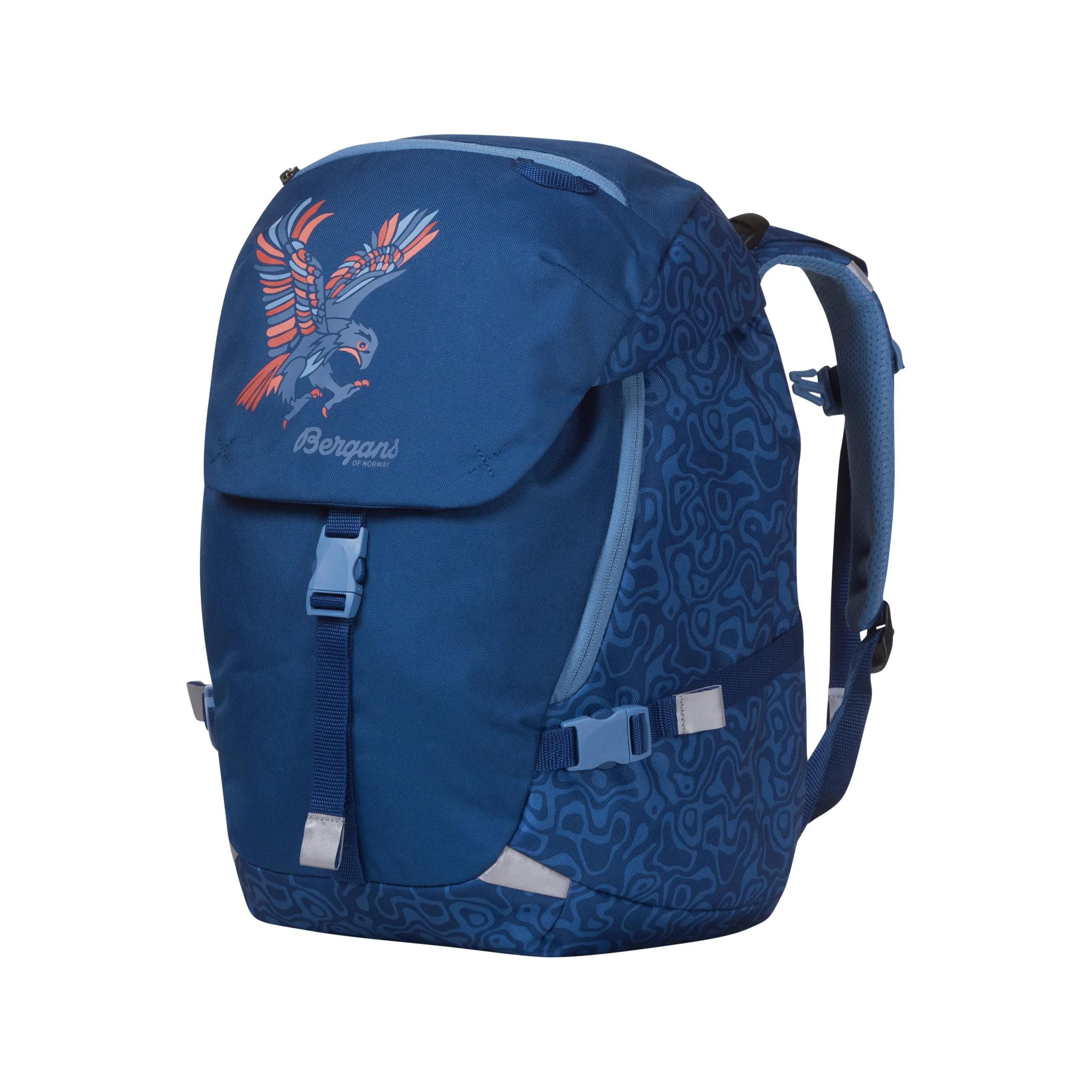 Discount Bergans Aksla 24 Lid - Dark Riviera Blue Topo