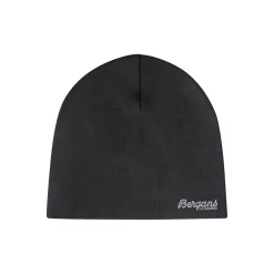New Bergans Allround Thin Merino Beanie - Dark Shadow Grey