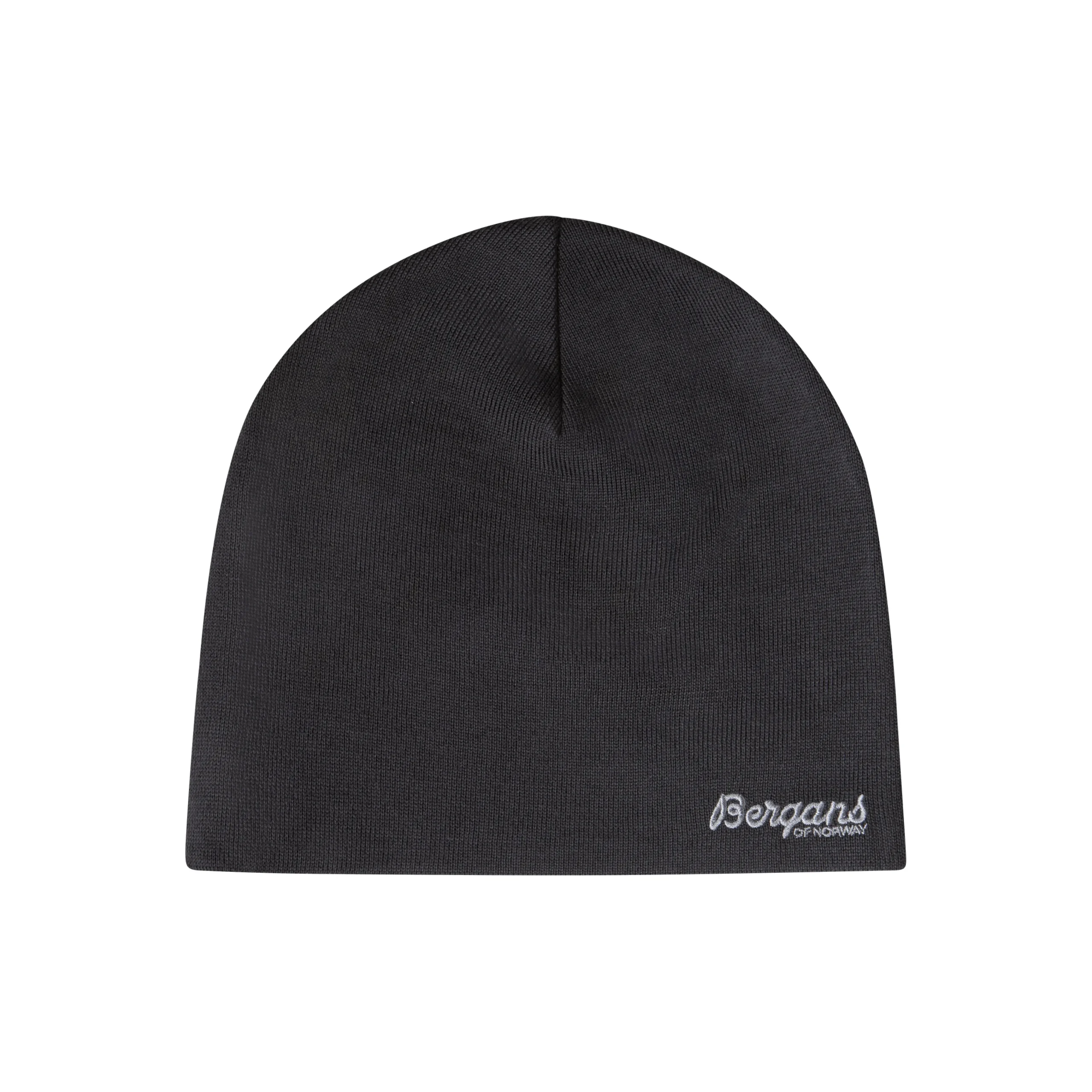 New Bergans Allround Thin Merino Beanie - Dark Shadow Grey