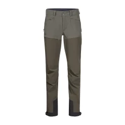 Discount Bergans Bekkely Hybrid W Pants - Dark Green Mud