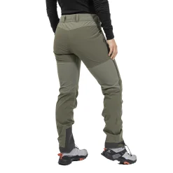 Discount Bergans Bekkely Hybrid W Pants - Dark Green Mud