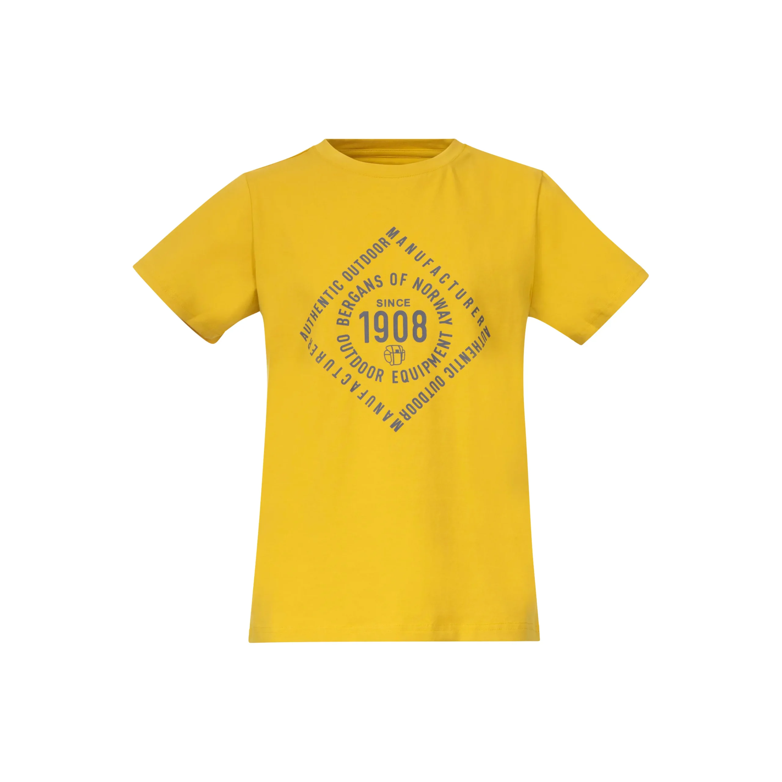 Flash Sale Bergans 1908 Youth Tee Waxed Yellow