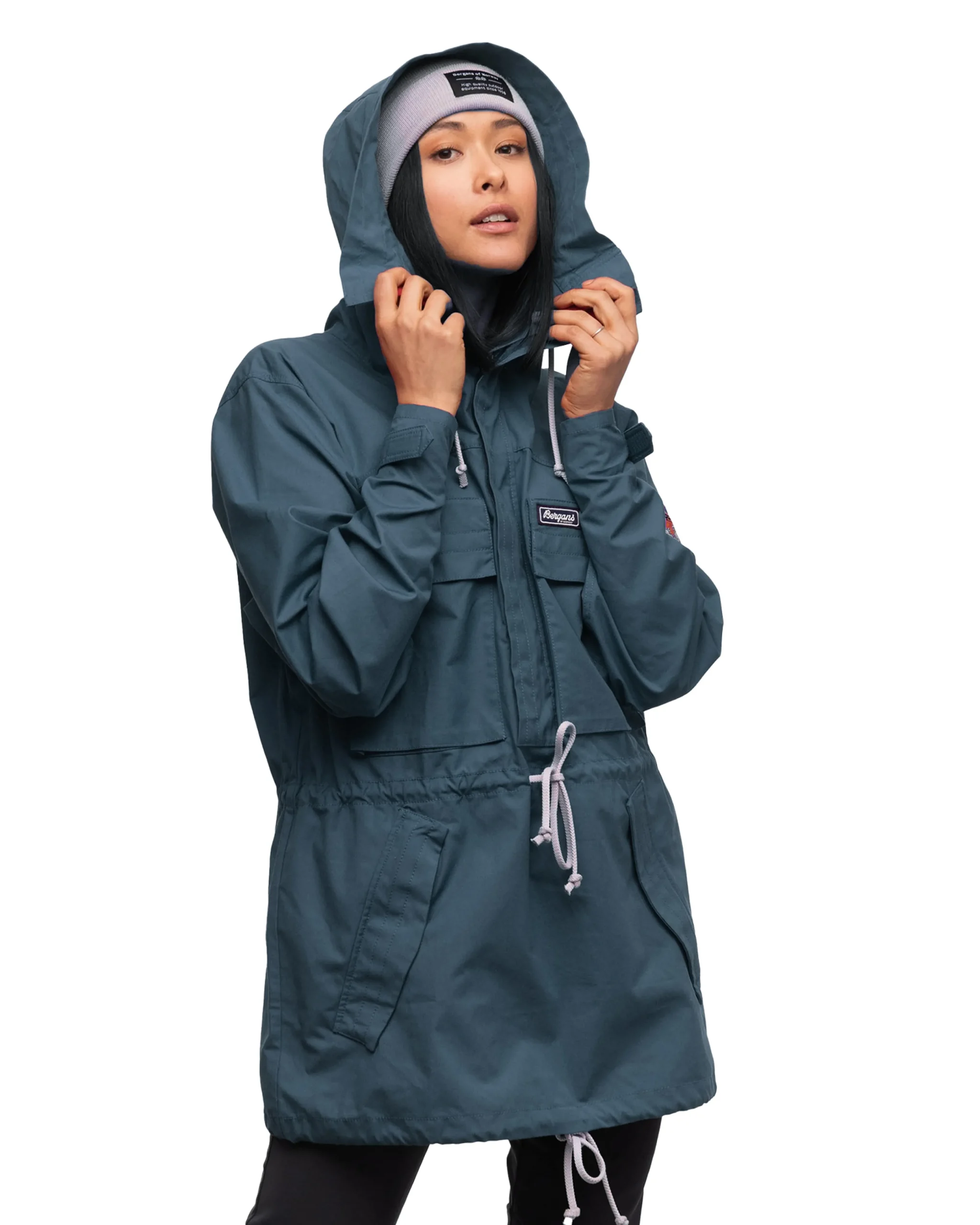 Store Bergans Archetype Anorak Orion Blue