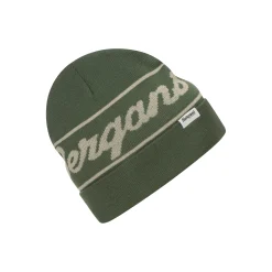 Hot Bergans Logo Beanie Dark Jade Green