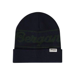 Cheap Bergans Logo Youth Beanie Navy Blue