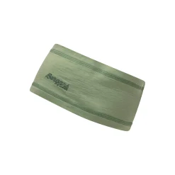 Store Bergans Wool Headband Jade Green