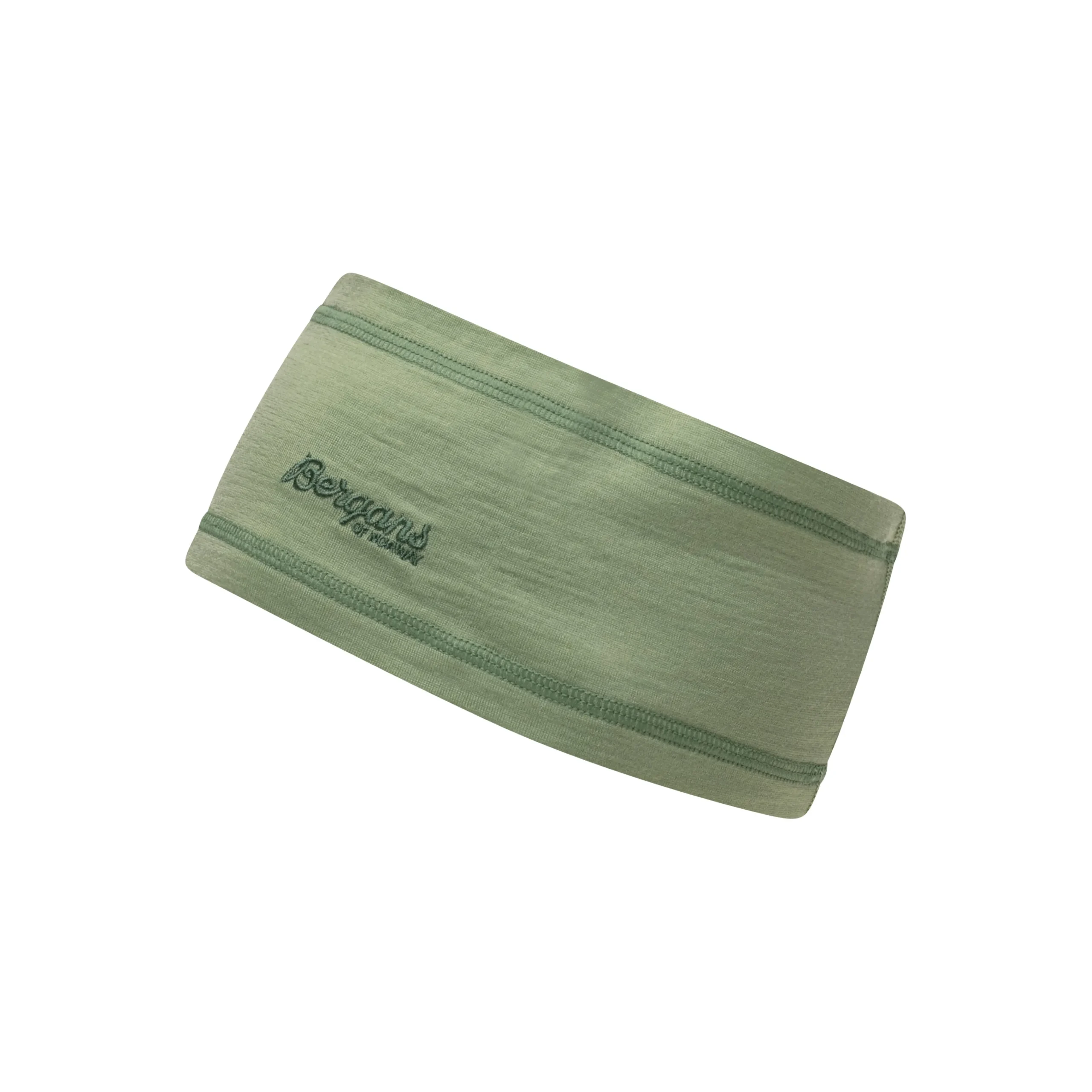 Store Bergans Wool Headband Jade Green