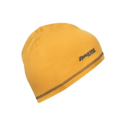 Outlet Bergans Wool Junior Beanie Light Golden Yellow