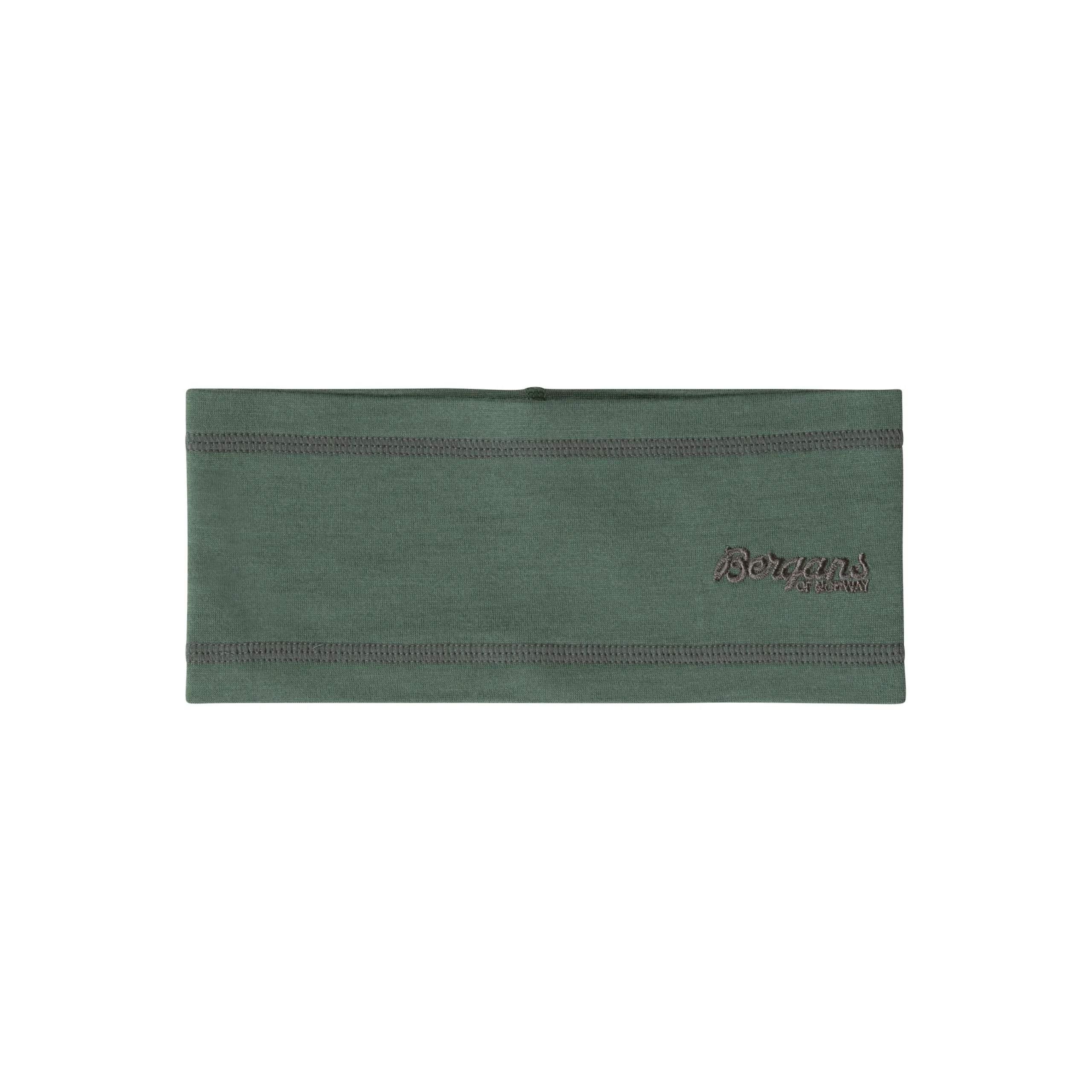 Clearance Bergans Wool Junior Headband Dark Jade Green