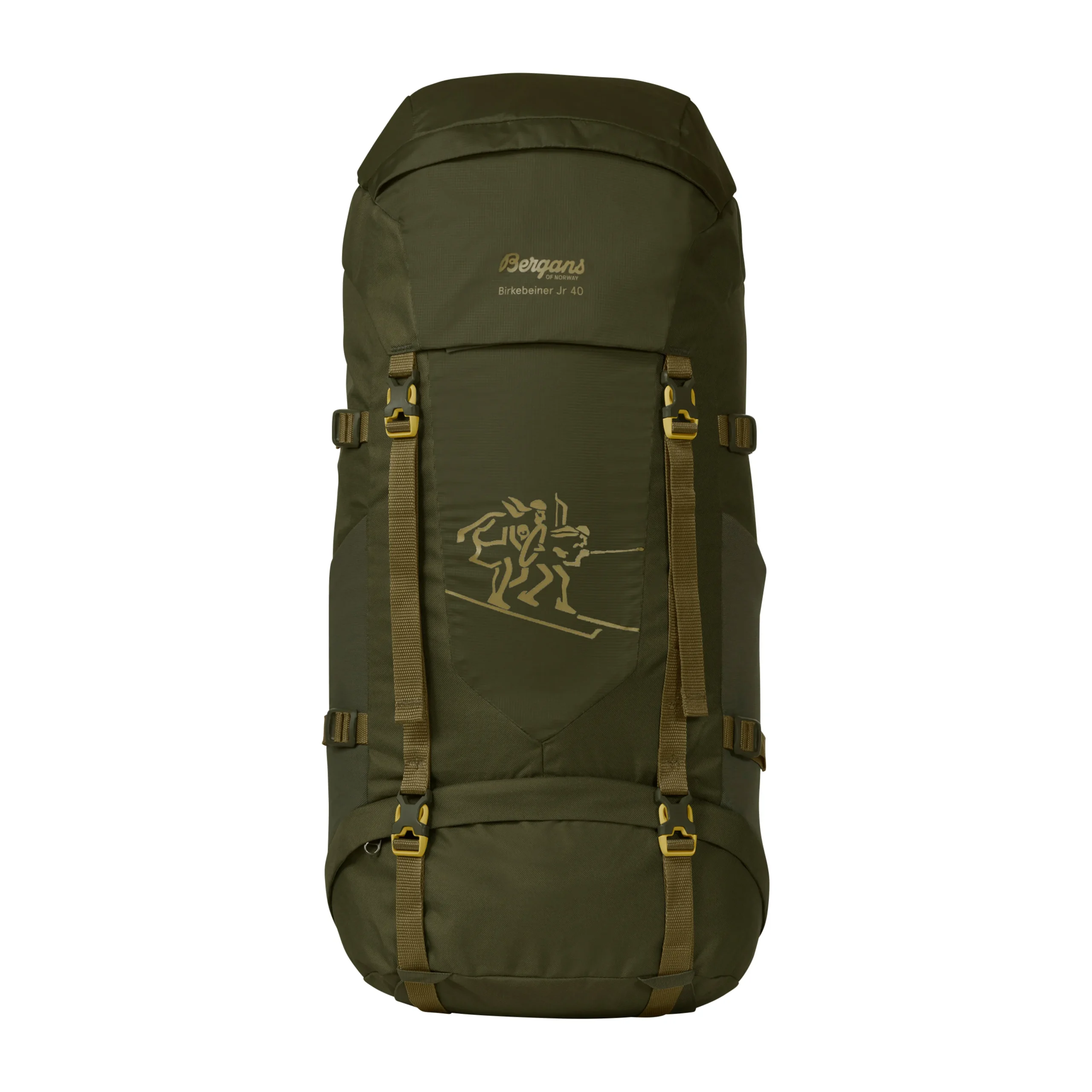 Best Sale Bergans Birkebeiner Jr 40 - Dark Olive Green / Olive Green