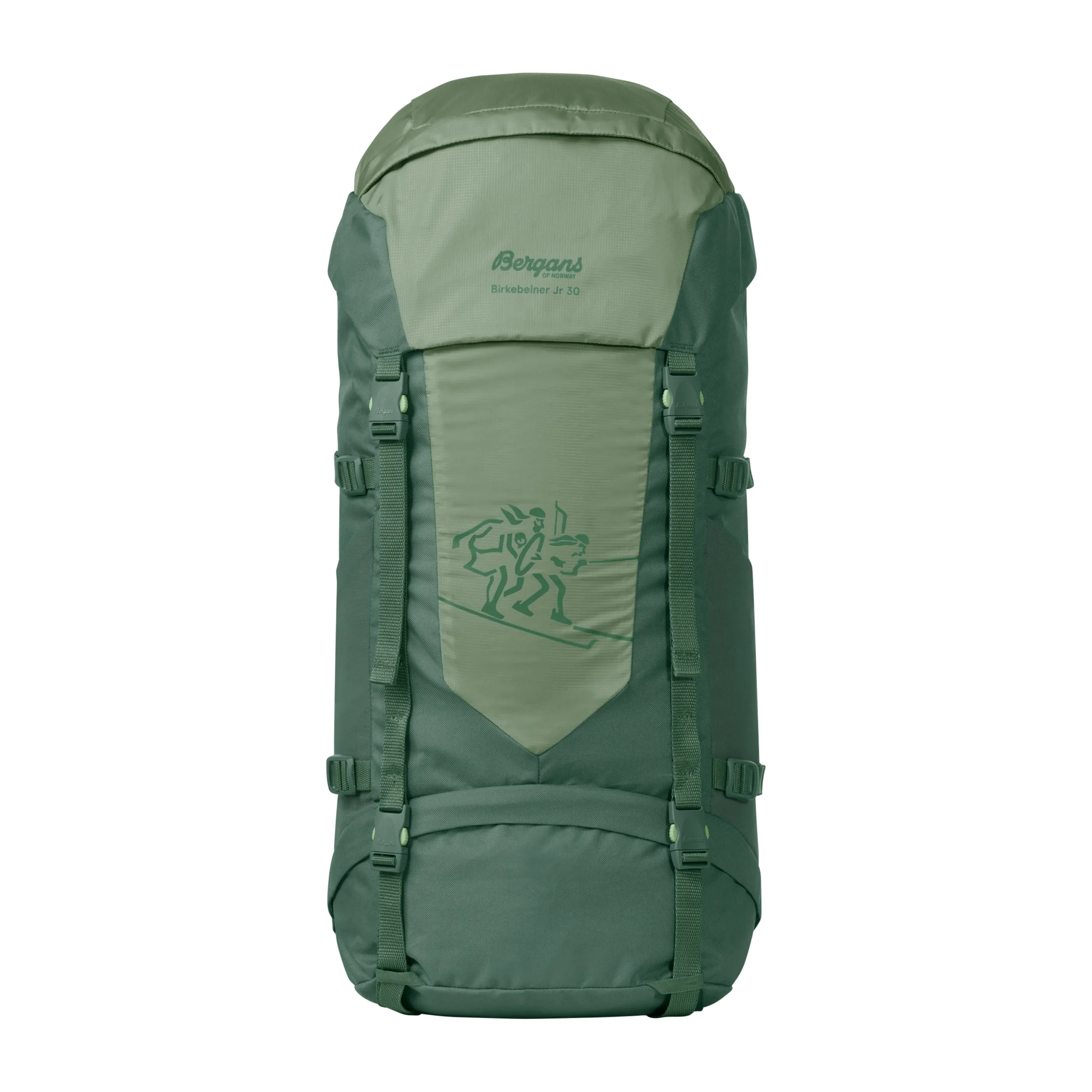 Shop Bergans Birkebeiner Jr 30 - Dark Jade Green / Jade Green