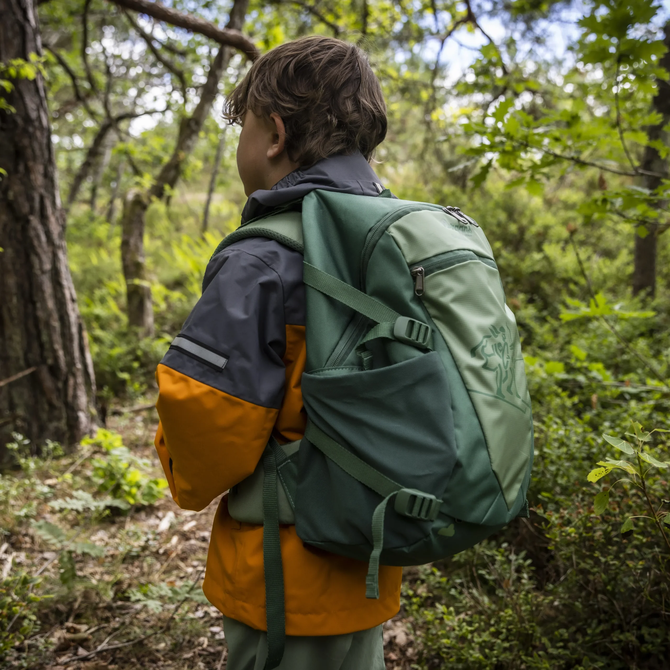 Discount Bergans Birkebeiner Jr 18 - Dark Jade Green / Jade Green