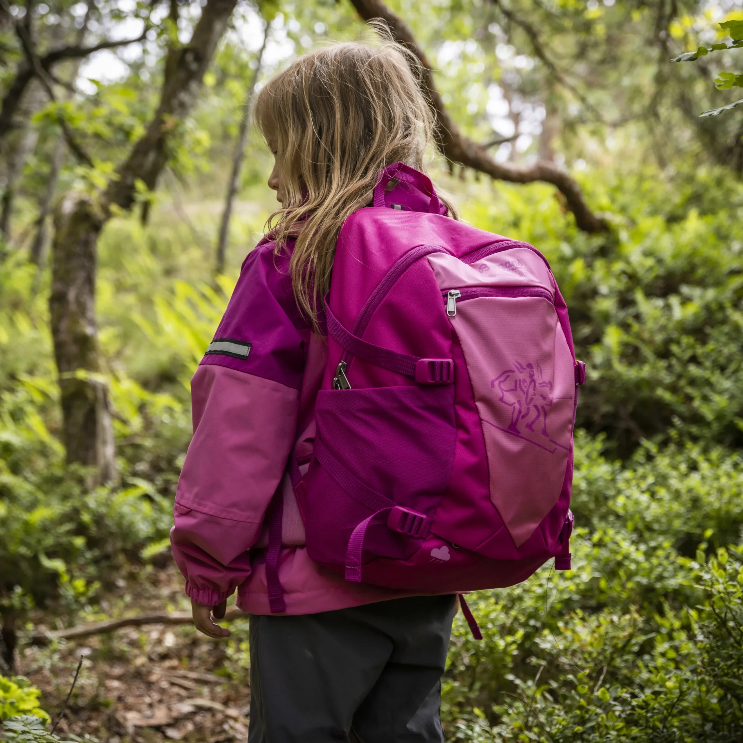 Hot Bergans Birkebeiner Jr 18 - Fandango Purple / Ibis Rose