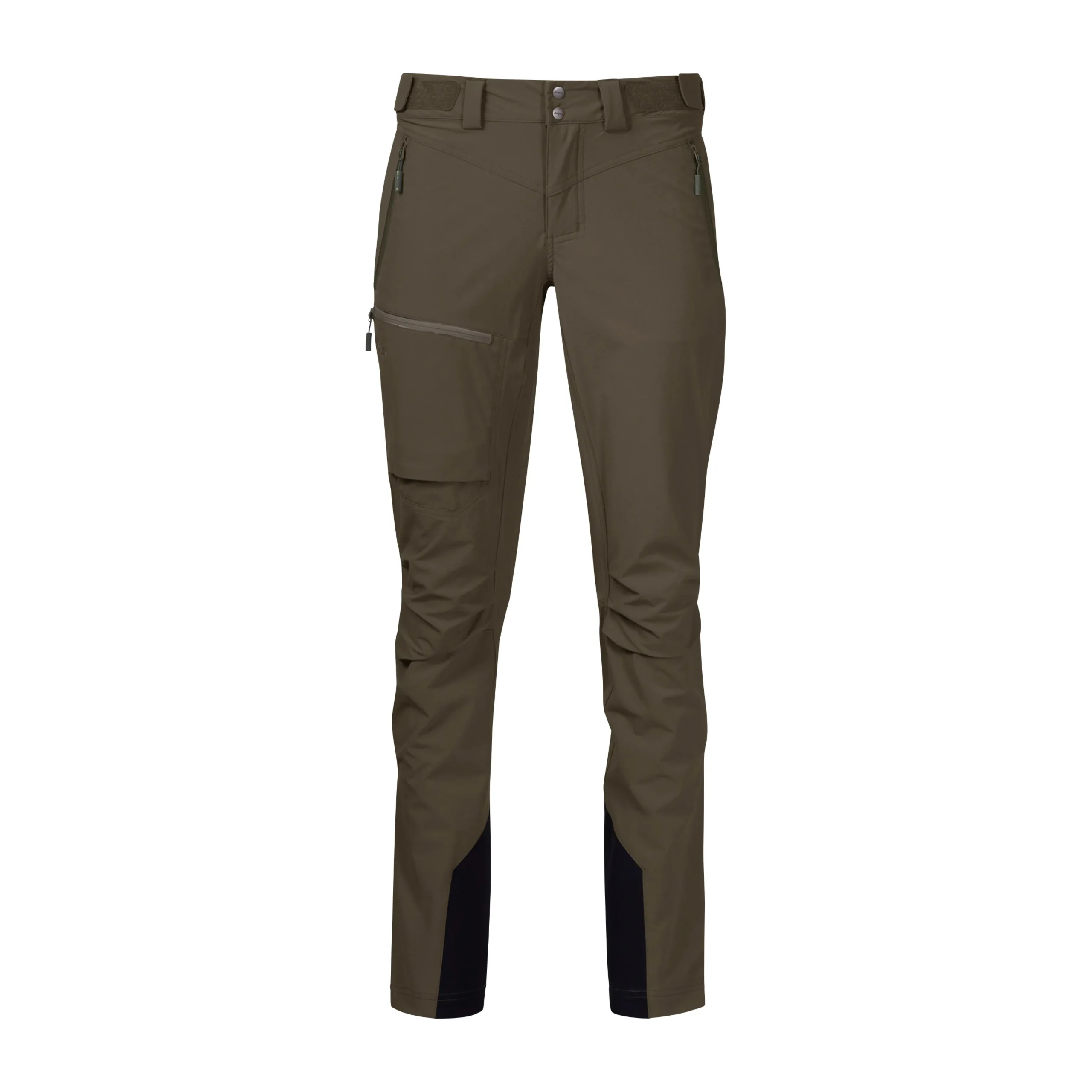 Sale Bergans Breheimen Softshell W Pants - Dark Green Mud