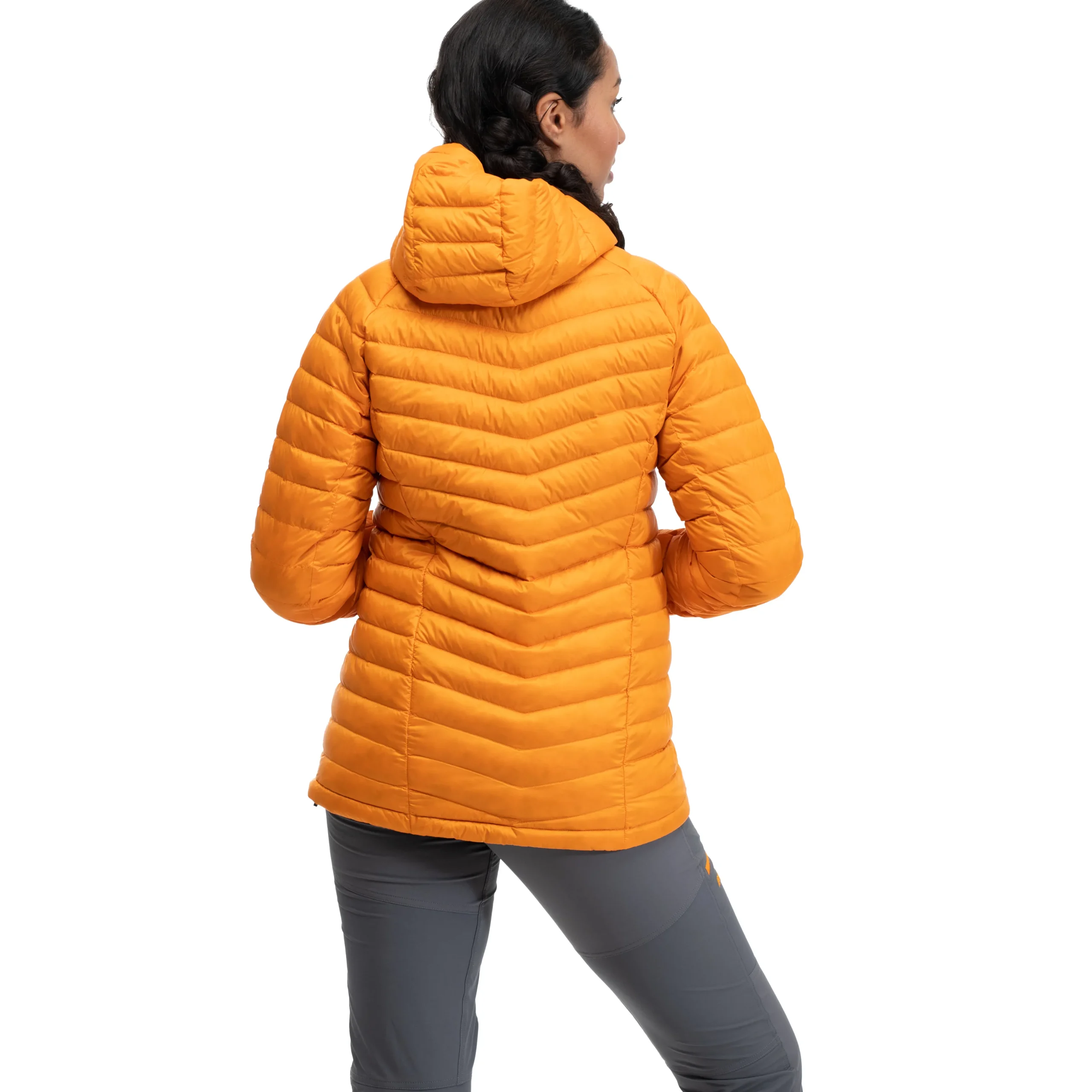 Store Bergans Cecilie Down Light Anorak - Cloudberry Yellow