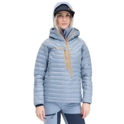 Cheap Bergans Cecilie Down Light Anorak - Misty Sky Blue