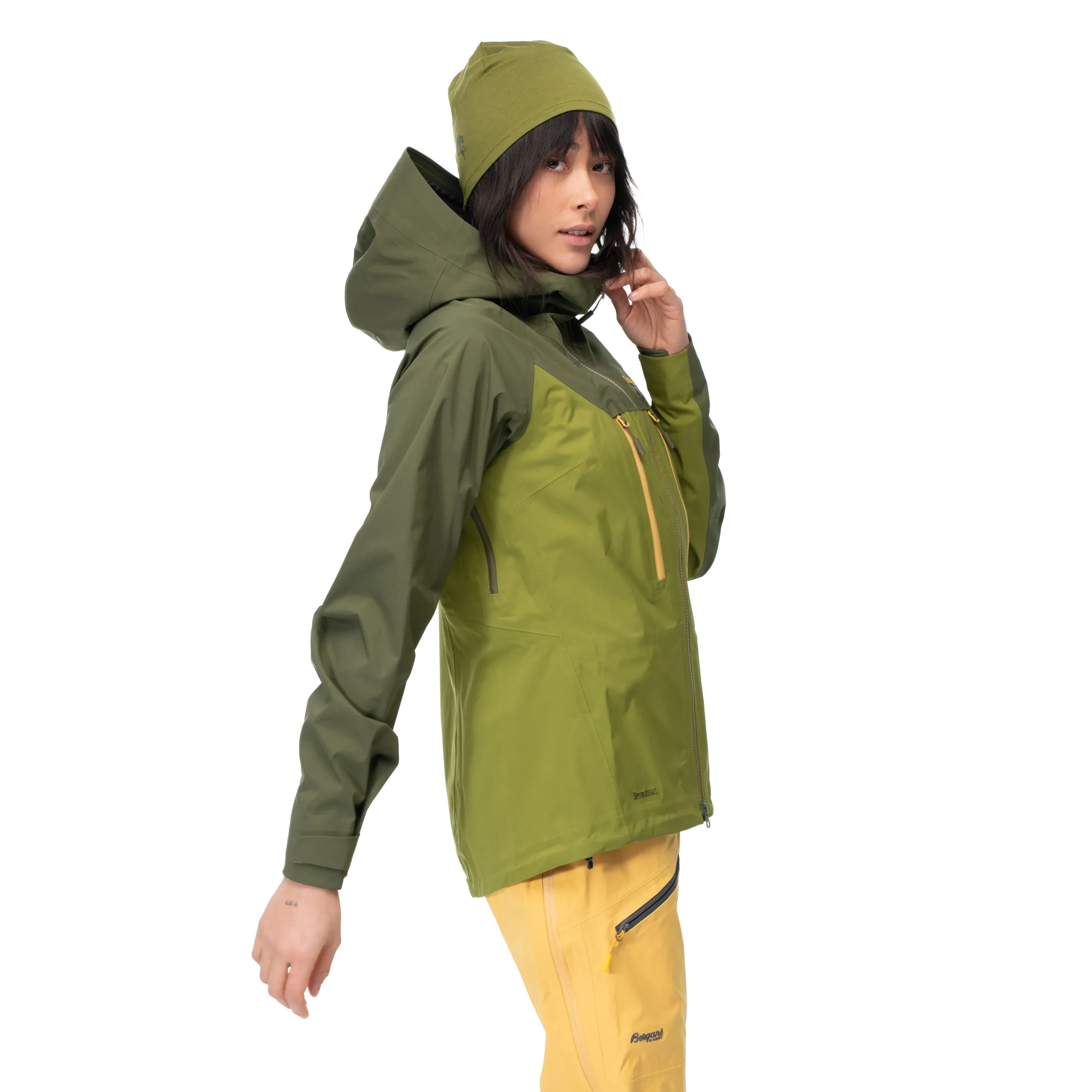 Best Bergans Cecilie 3L Jacket - Trail Green / Dark Olive Green