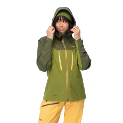 Best Bergans Cecilie 3L Jacket - Trail Green / Dark Olive Green
