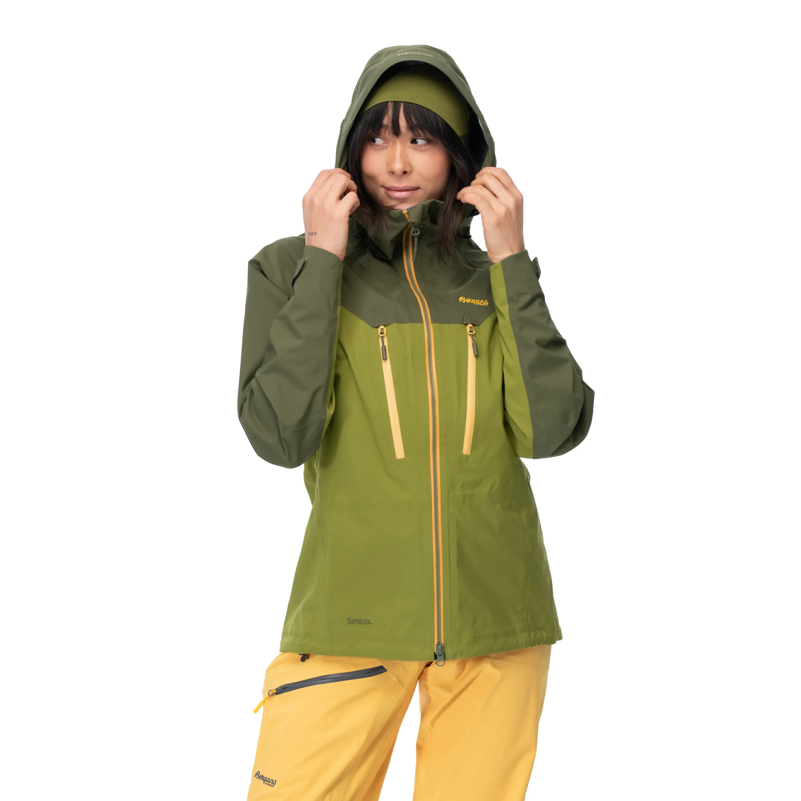 Best Bergans Cecilie 3L Jacket - Trail Green / Dark Olive Green