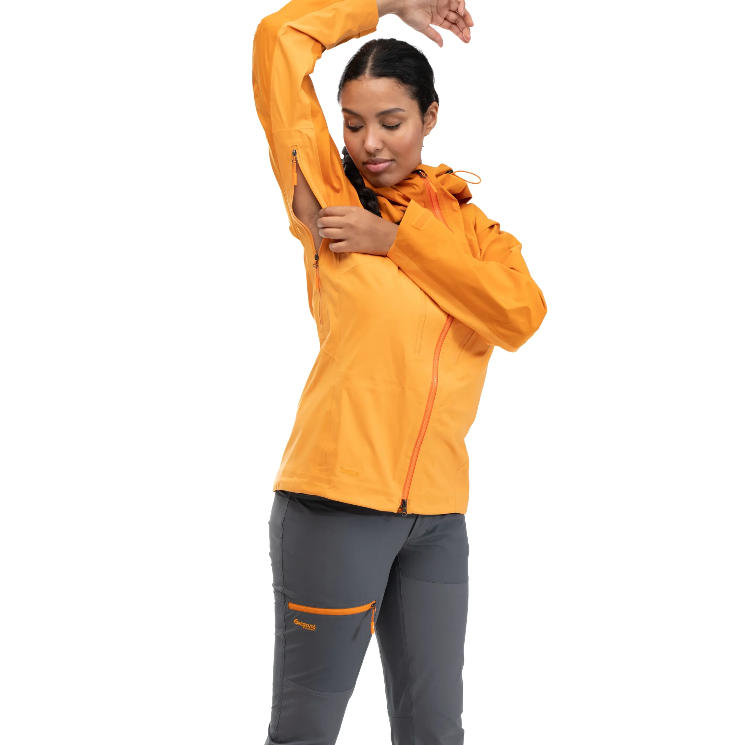 Best Bergans Cecilie 3L Jacket - Lush Yellow / Cloudberry Yellow