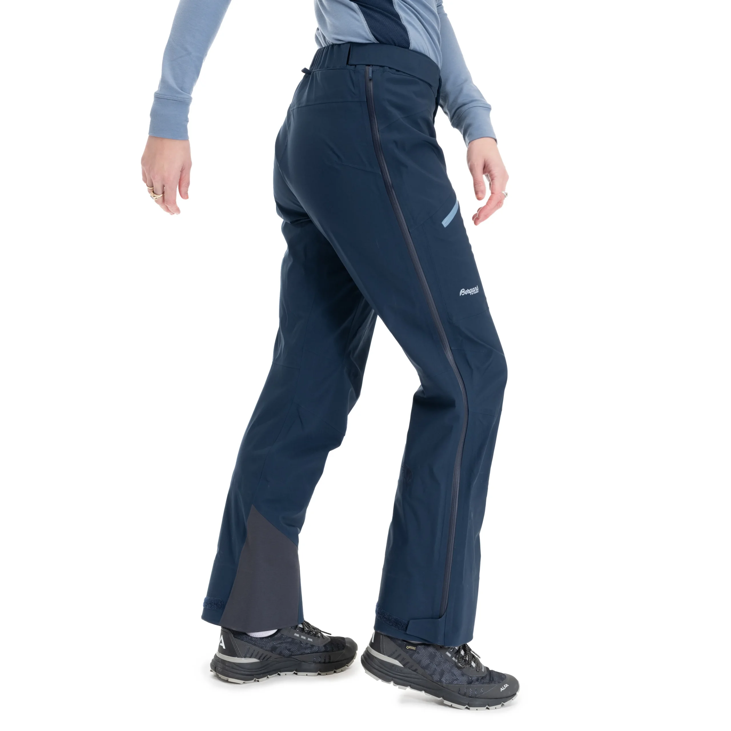 New Bergans Cecilie 3L Pants - Navy