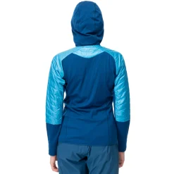 Outlet Bergans Cecilie Light Insulated Hybrid Jacket - Clear Ice Blue