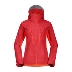 Store Bergans Cecilie Mountain Softshell Jacket - Red Leaf
