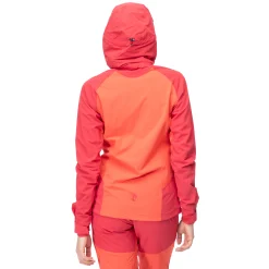 Store Bergans Cecilie Mountain Softshell Jacket - Red Leaf