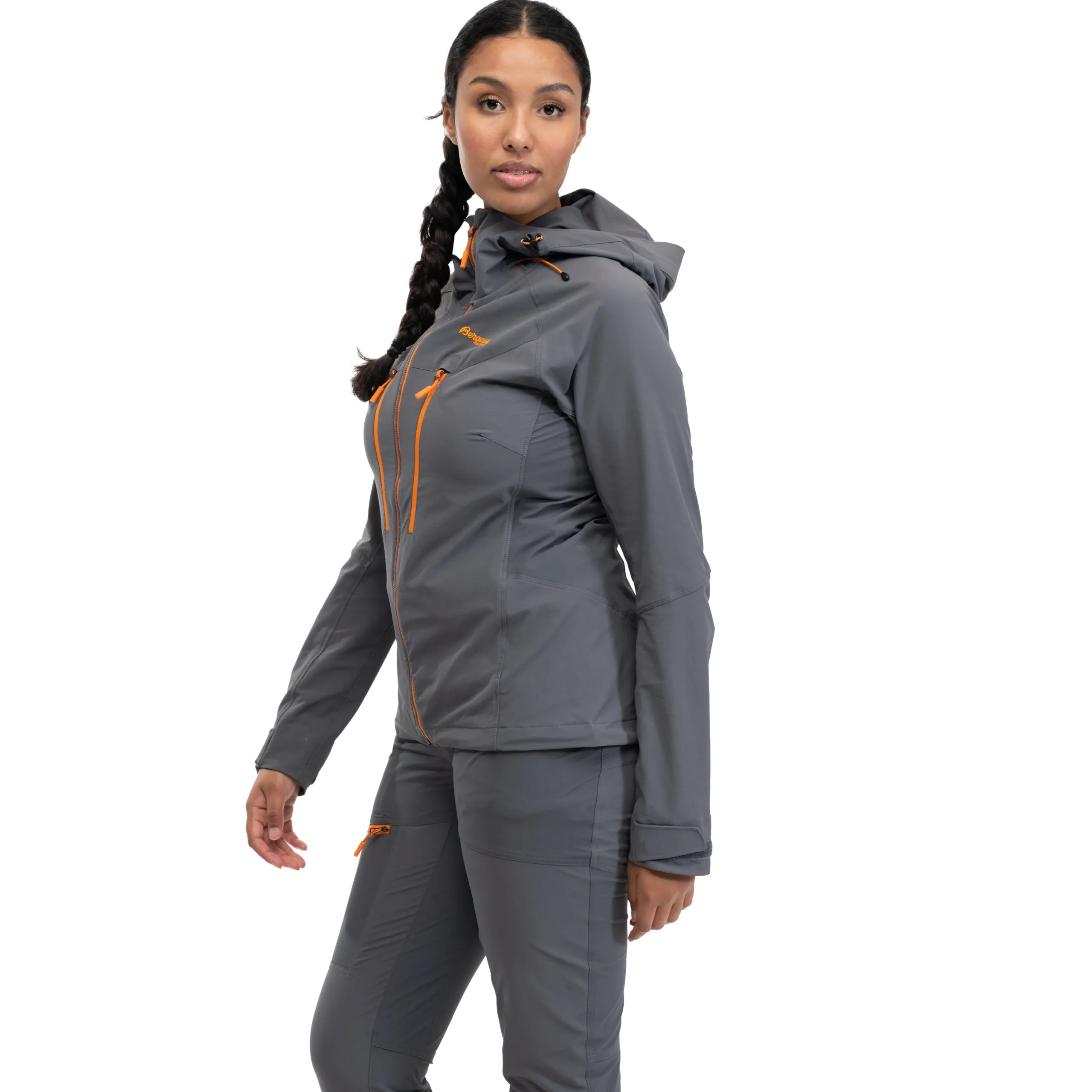 Best Bergans Cecilie Mountain Softshell Jacket - Solid Dark Grey
