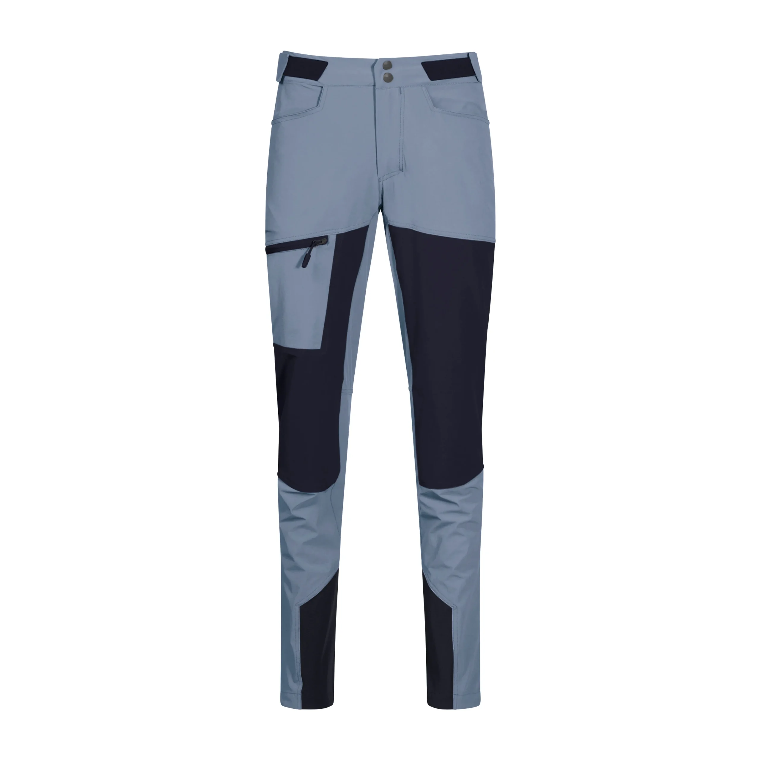 Sale Bergans Cecilie Mountain Softshell Pants - Misty Sky Blue / Navy Blue