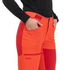 Cheap Bergans Cecilie Mountain Softshell Pants - Energy Red