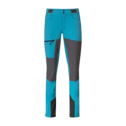 Hot Bergans Cecilie Mountain Softshell Pants - Clear Ice Blue / Solid Dark Grey