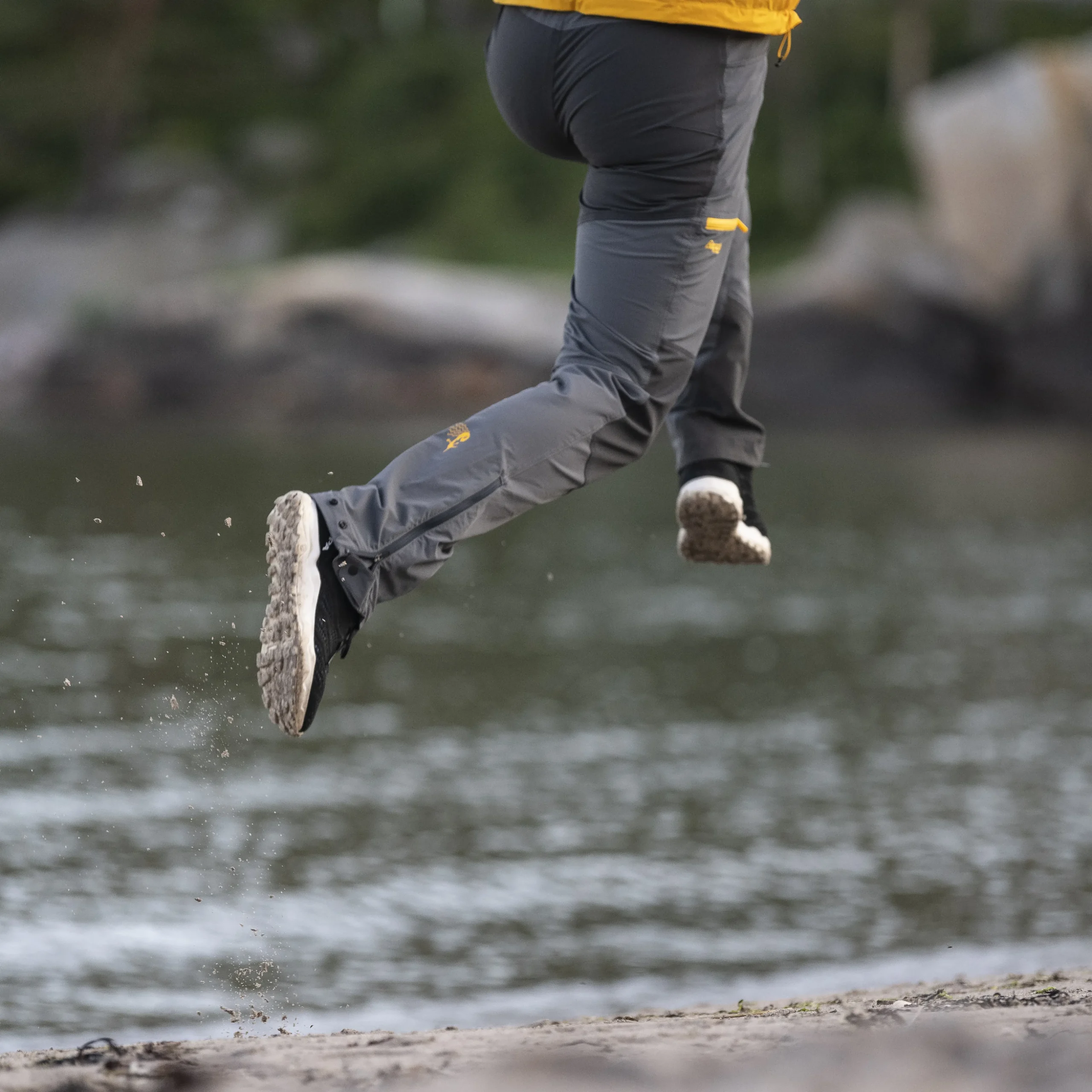 Shop Bergans Cecilie Mountain Softshell Pants - Solid Dark Grey