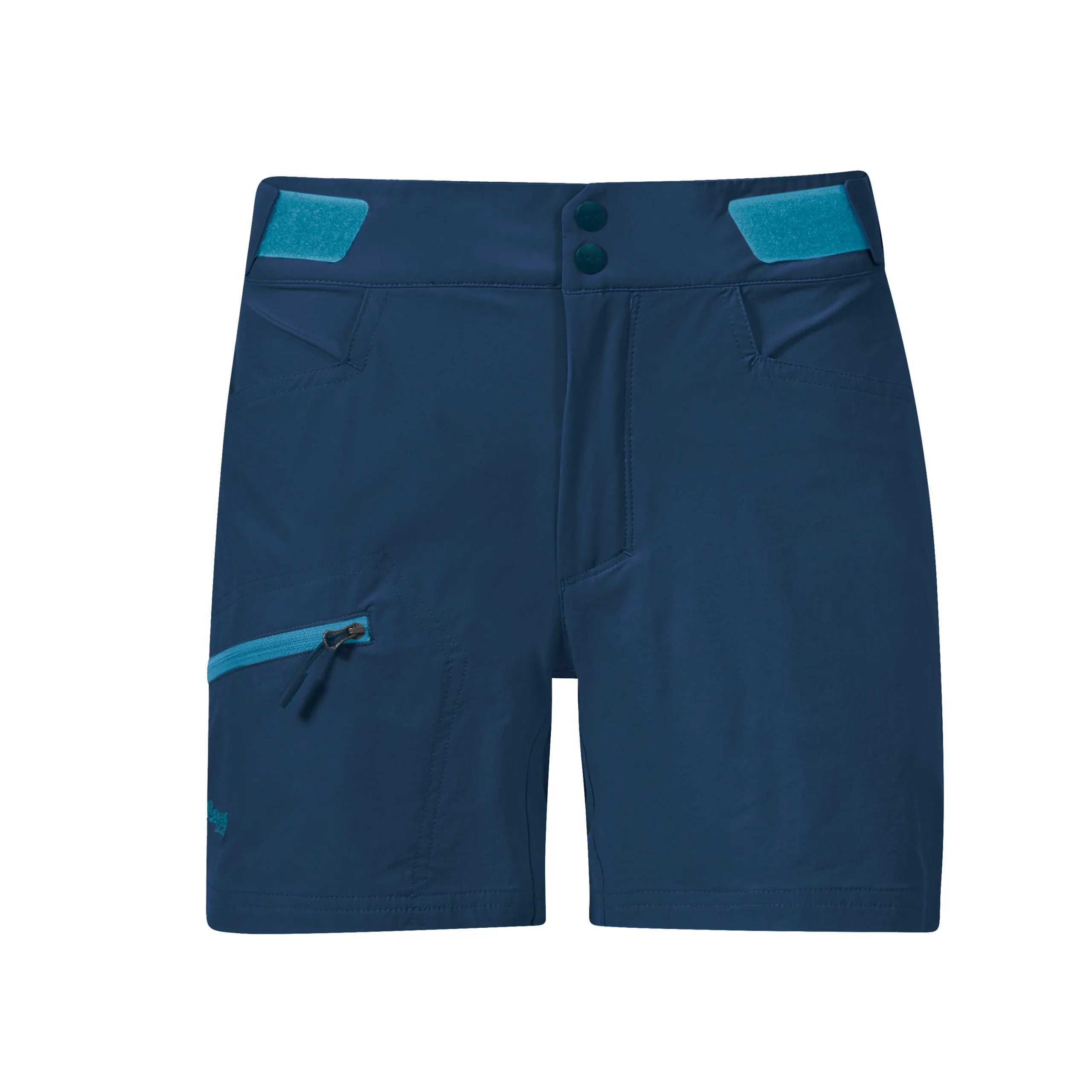 Shop Bergans Cecilie Mtn Softshell Shorts - Deep Sea Blue
