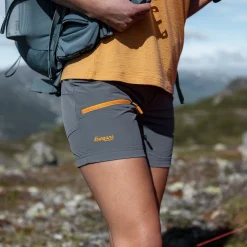Online Bergans Cecilie Mtn Softshell Shorts - Solid Dark Grey