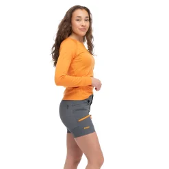 Online Bergans Cecilie Mtn Softshell Shorts - Solid Dark Grey