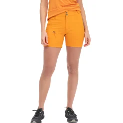 Clearance Bergans Cecilie Mtn Softshell Shorts - Cloudberry Yellow