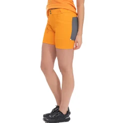 Clearance Bergans Cecilie Mtn Softshell Shorts - Cloudberry Yellow