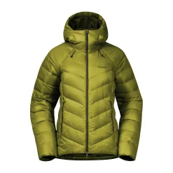 Shop Bergans Cecilie V3 Down Jacket - Trail Green