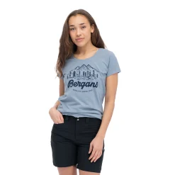 Hot Bergans Classic V2 W Tee - Husky Blue