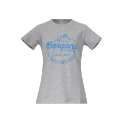 Cheap Bergans Classic Youth Girl Tee - Grey Melange
