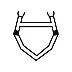 Online Bergans 2-Cross Rib W/Top Bar 15/16,5/18 -