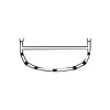 Best Bergans 6-Cross Rib W/Top Bar 18,5 -