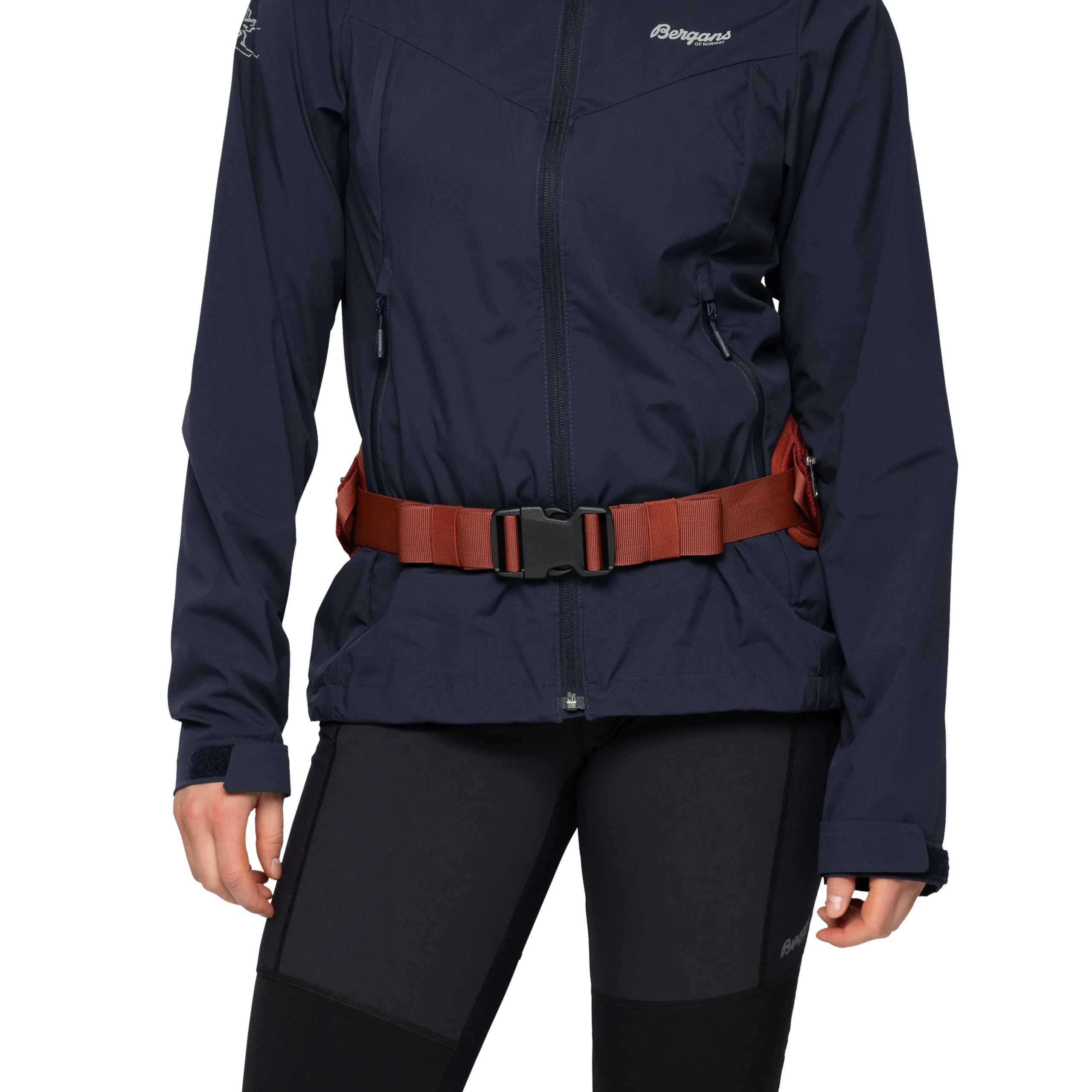 Clearance Bergans Driv HipPack 1 - Chianti Red