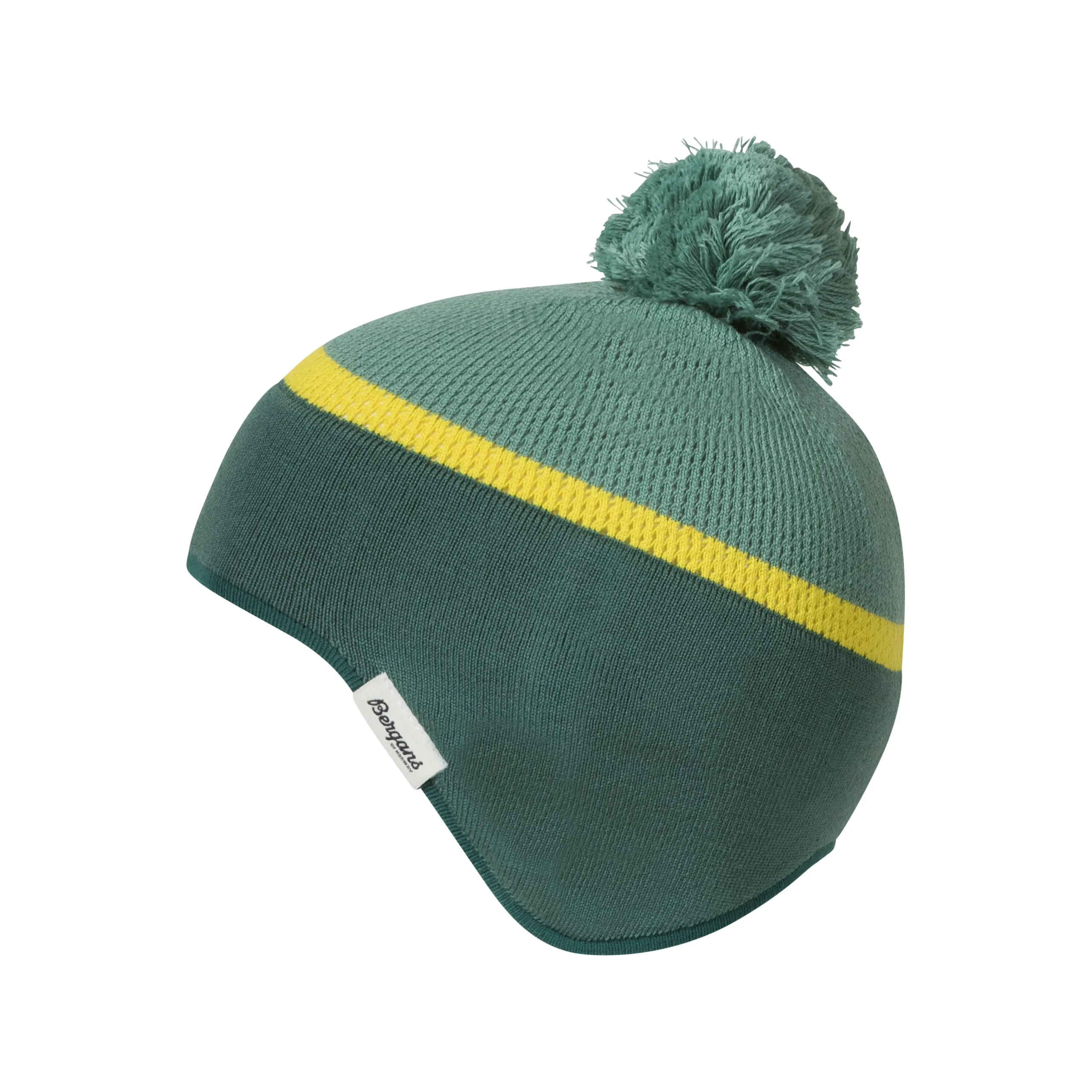 Cheap Bergans Earflap Kids Beanie - Forest Frost