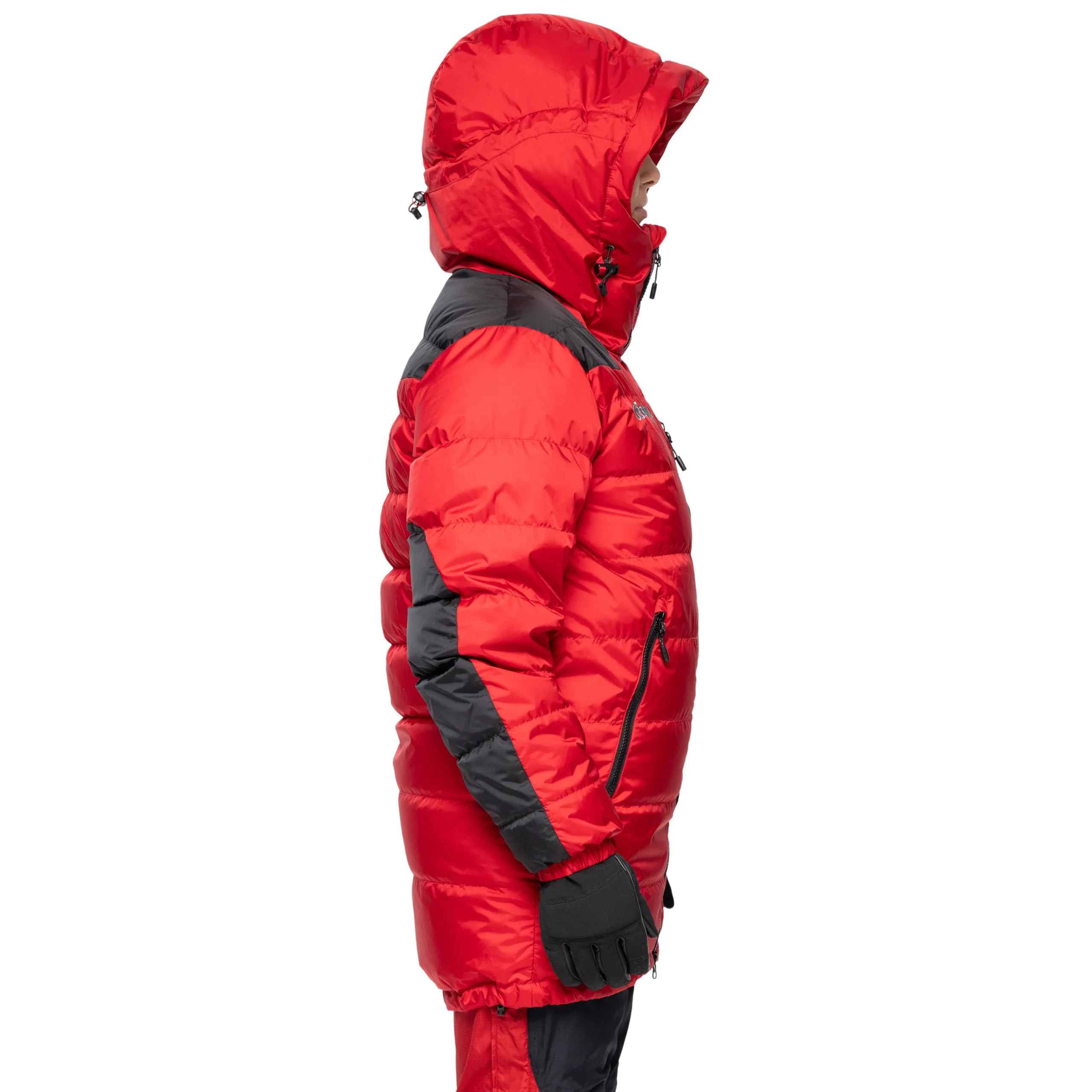Cheap Bergans Expedition Down Light Parka - Red / Black