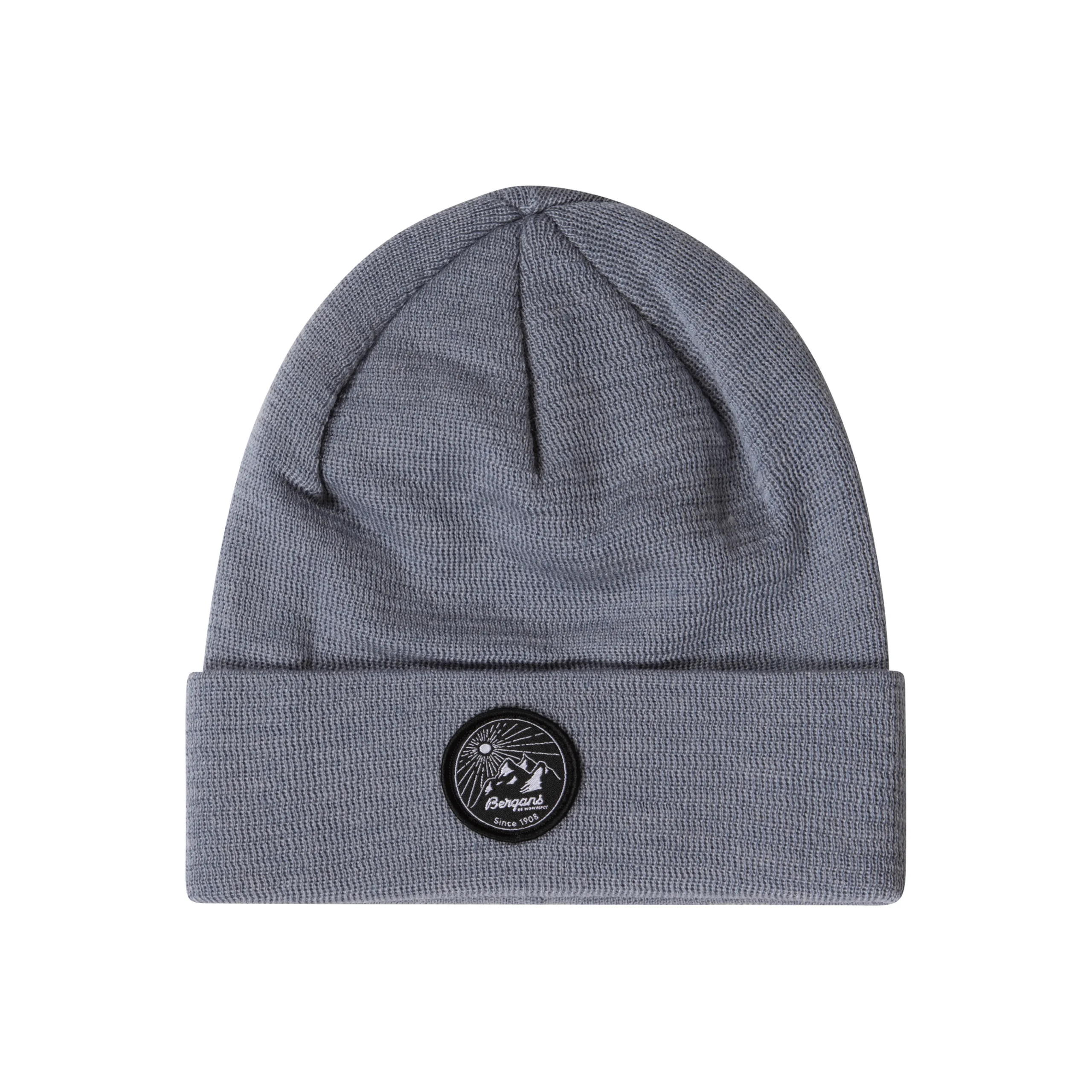 Fashion Bergans Fine Knit V2 Beanie - Husky Blue