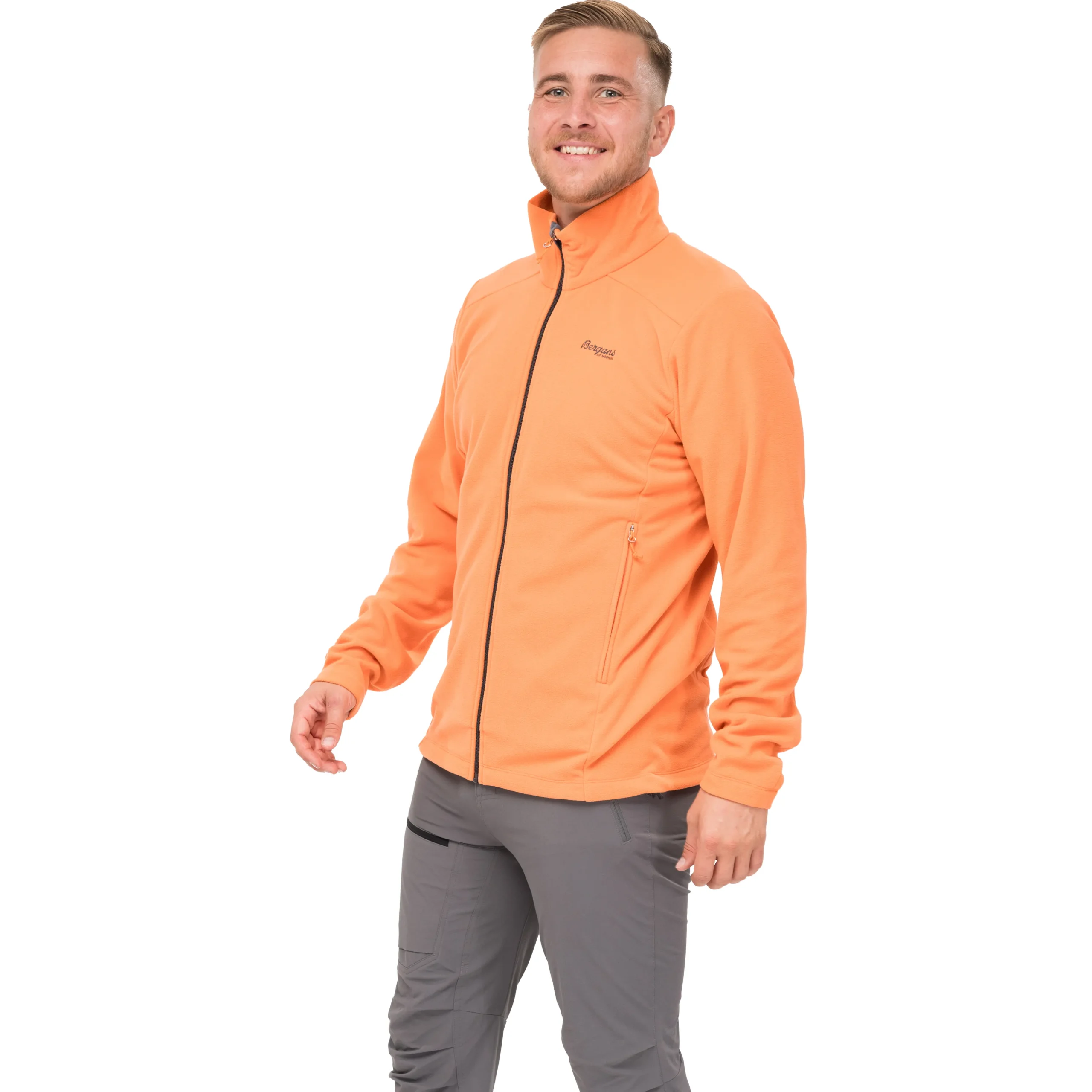 Hot Bergans Finnsnes Fleece Jacket - Faded Orange