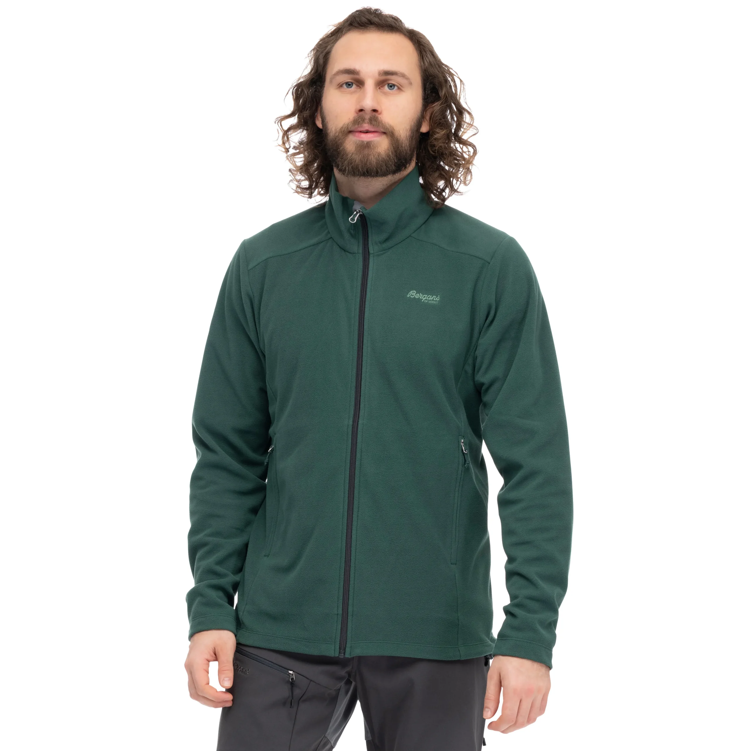 Flash Sale Bergans Finnsnes Fleece Jacket - Duke Green