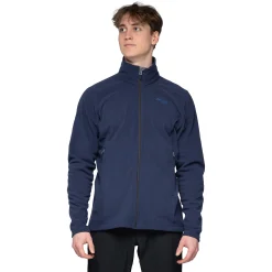 Store Bergans Finnsnes Fleece Jacket - Navy Blue